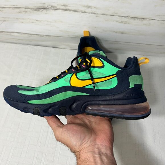Nike Air Max 270 React Running Shoes AO4971-300 Electro Green Mens Sz 11.5 M main image 7